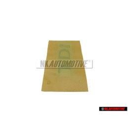 VW Originale TDI Posteriore Logo Emblema Scritta Cromo Rosso - 3AA853675H GQF