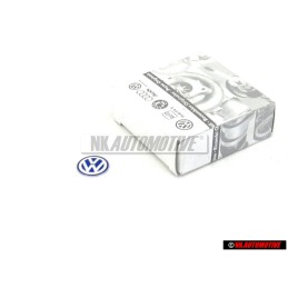 VW Originale Chiave Logo Emblema Simbolo Blu Bianco - 3B0837891 09Z