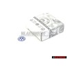 VW Originale Chiave Logo Emblema Simbolo Blu Bianco - 3B0837891 09Z