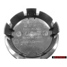 VW Originale Cappuccio Di Copertura Nero Satinato/Cromo Lucido - 3B7601171 XRW