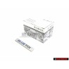 VW Originale BLUE TDI Posteriore Logo Emblema Scritta Cromo Blu - 3C0853675BQWWS