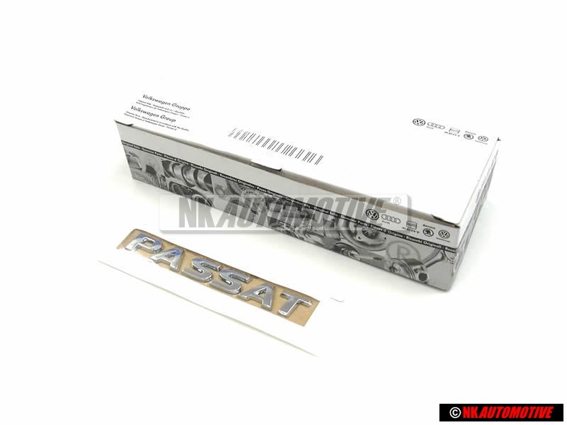 VW Originale PASSAT Posteriore Logo Emblema Scritta Cromo - 3C8853687A 739