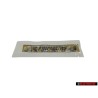 VW Originale PASSAT Posteriore Logo Emblema Scritta Cromo - 3C8853687A 739