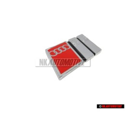 Audi Originale S6 Posteriore Logo Emblema Scritta Cromo Rosso - 4A5853735E 2ZZ