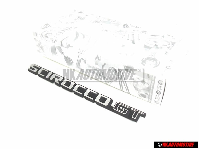 VW Originale SCIROCCO GT Posteriore Logo Emblema Scritta - 533853687B GX2