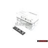 VW Originale GTX Posteriore Logo Emblema Scritta Argento Spazzolato - 533853690