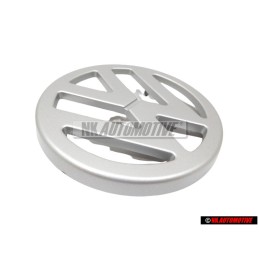 VW Originale Fronte Logo Emblema Simbolo Argento - 600853601
