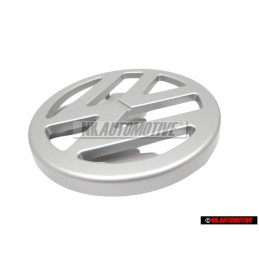 VW Originale Fronte Logo Emblema Simbolo Argento - 600853601
