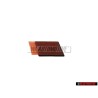 Audi Originale S2 Volante Placca Logo Emblema Simbolo Cromo Rosso - 893419685