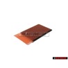 Audi Originale S2 Volante Placca Logo Emblema Simbolo Cromo Rosso - 893419685