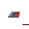 Audi Originale RS2 Volante Placca Logo Emblema Simbolo - 8A0419685C