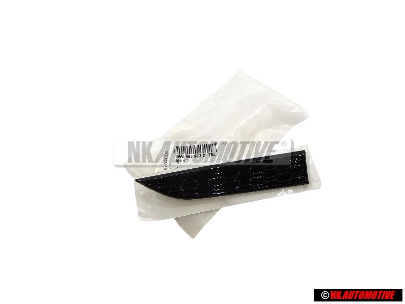Audi Originale RS5 Lato Mascherina Nero Brillante - 8W6853603D T94