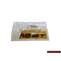 Audi Originale R8 GT Posteriore Logo Emblema Scritta Nero Rosso - 4S0853741 T94