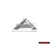 Audi Originale A Posteriore Logo Emblema Scritta Cromo - 4D0853741 2ZZ