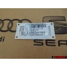 Audi Originale 3.7 Posteriore Logo Emblema Scritta Cromo - 4B0853743M 2ZZ