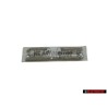 Audi Originale 2.5 Posteriore Logo Emblema Scritta Cromo - 4A9853743E 2ZZ