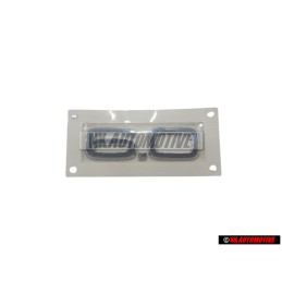 Audi Originale 6.0 Posteriore Logo Emblema Scritta Cromo - 4D0853743F 2ZZ