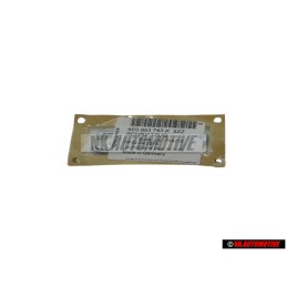Audi Originale 3.7 Posteriore Logo Emblema Scritta Cromo - 4E0853743K 2ZZ