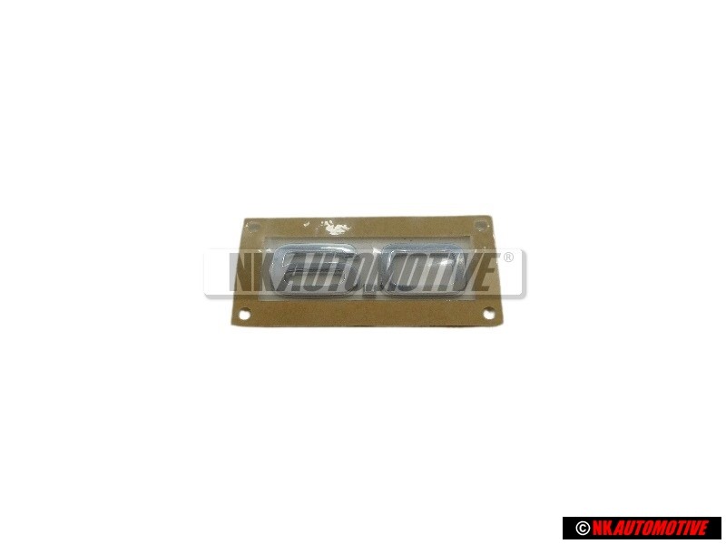 Audi Originale 6.0 Posteriore Logo Emblema Scritta Cromo - 4E0853743M 2ZZ