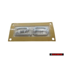 Audi Originale 2.8 Posteriore Logo Emblema Scritta Cromo - 4E0853743AB2ZZ