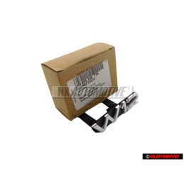 Audi Originale W12 Fronte Logo Emblema Scritta Cromo - 4H0853738 T94