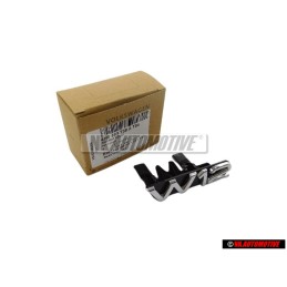 Audi Originale W12 Fronte Logo Emblema Scritta Cromo - 4H0853738A T94