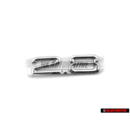Audi Originale 2.8 Posteriore Logo Emblema Scritta Cromo - 4A5853743M 2ZZ
