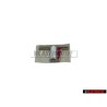 Audi Originale T Posteriore Logo Emblema Scritta Cromo Rosso - 8D0853737E 2ZZ