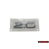 Audi Originale 2.0 Posteriore Logo Emblema Scritta Cromo - 8E0853743C 2ZZ