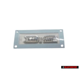 Audi Originale 3.2 Posteriore Logo Emblema Scritta Cromo - 8P0853743D 2ZZ