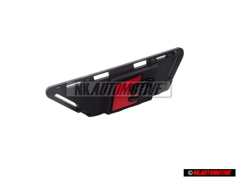 Audi Originale S6 Fronte Logo Emblema Scritta Nero Rosso - 4K0853736G T94