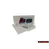 Audi Originale S6 Posteriore Logo Emblema Scritta Nero Rosso - 4B0853735A T94