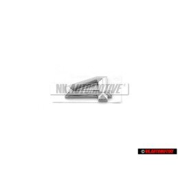 Audi Originale Posteriore Logo Emblema Scritta Cromo - 8D0853741A 2ZZ