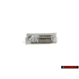 Audi Originale 1.9 Posteriore Logo Emblema Scritta Cromo - 8A0853743B 2ZZ