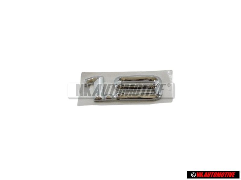 Audi Originale 1.9 Posteriore Logo Emblema Scritta Cromo - 8A0853743B 2ZZ