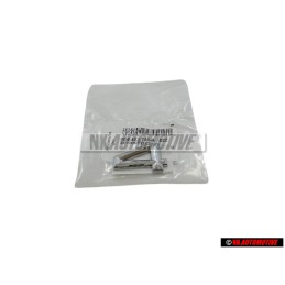 Audi Originale Posteriore Logo Emblema Scritta Cromo - 8D5853741A 2ZZ