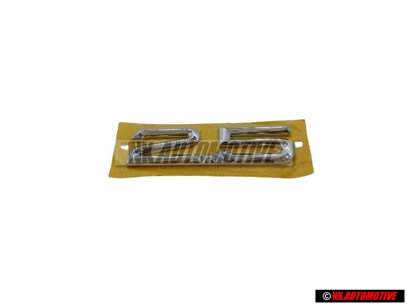 Audi Originale 2.5 Posteriore Logo Emblema Scritta Cromo - 8D5853743D 2ZZ
