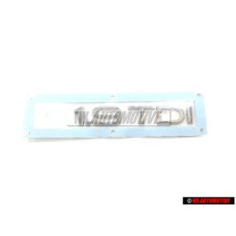 Audi Originale 1.9 TDI Posteriore Logo Emblema Scritta Cromo - 8H0853743D 2ZZ