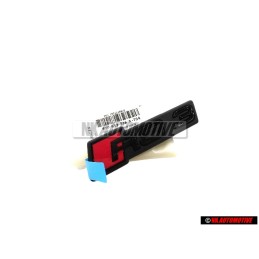 Audi Originale RS3 Fronte Logo Emblema Scritta Nero Rosso - 8Y0853736A T94