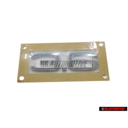 Audi Originale 3.6 Posteriore Logo Emblema Scritta Cromo - 4L0853743A 2ZZ