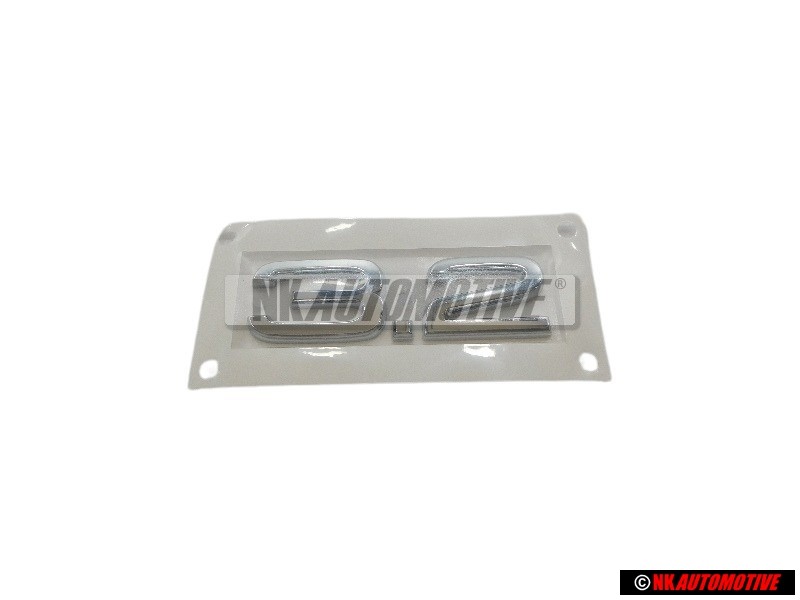 Audi Originale 3.2 Posteriore Logo Emblema Scritta Cromo - 8R0853743 2ZZ