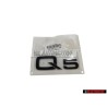 Audi Originale Q5 Posteriore Logo Emblema Scritta Nero - 8R0853741A T94