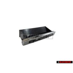 Audi Originale QUATTRO Fronte Logo Emblema Scritta Cromo - 8T0853736A 2ZZ