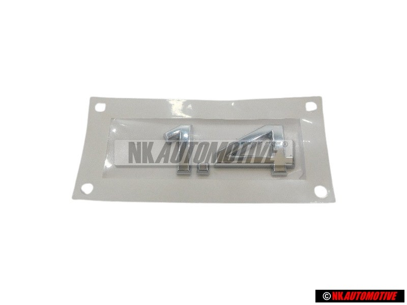 Audi Originale 1.4 Posteriore Logo Emblema Scritta Cromo - 8Z0853743A 2ZZ