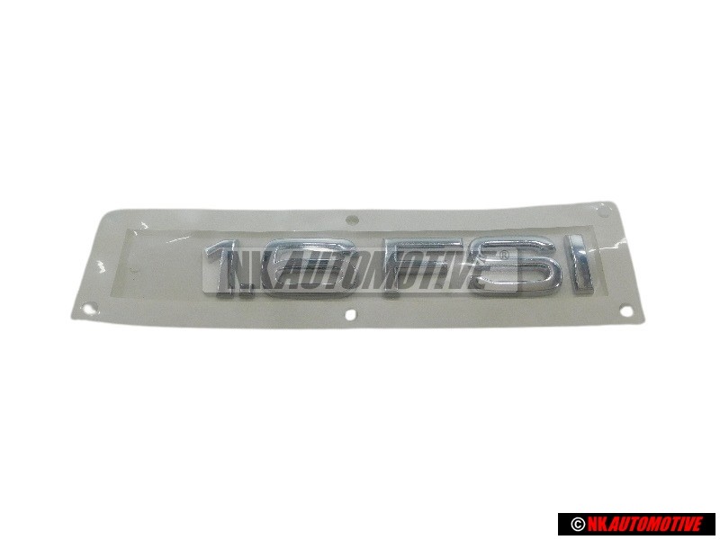 Audi Originale 1.6 FSI Posteriore Logo Emblema Scritta Cromo - 8Z0853743J 2ZZ