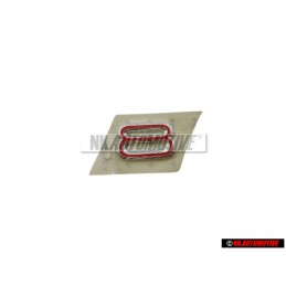 Audi Originale Posteriore Logo Emblema Scritta Cromo Rosso - 441853746A Y3H