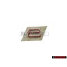 Audi Originale Posteriore Logo Emblema Scritta Cromo Rosso - 441853746A Y3H