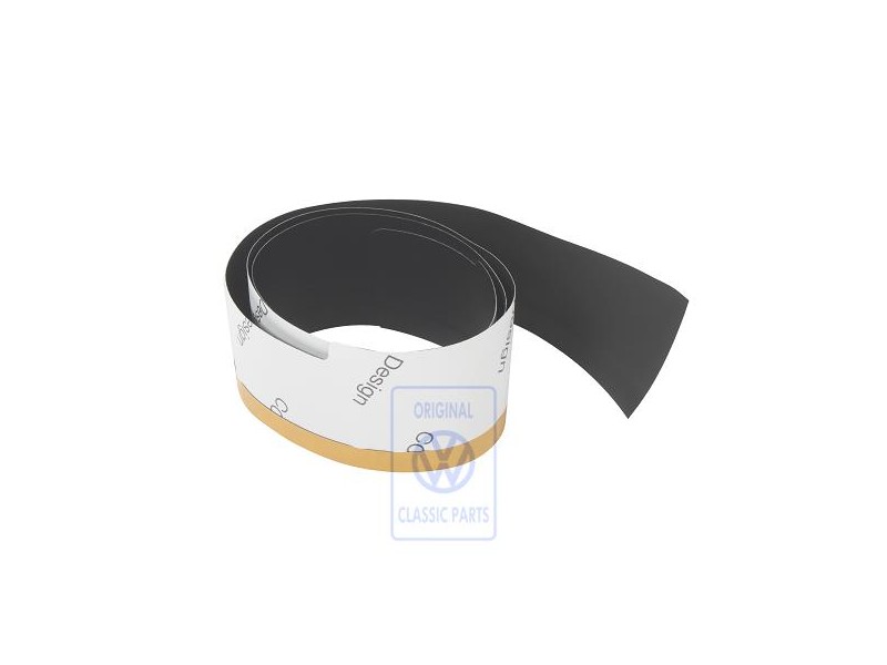 VW Originale Foglio Decorativo Nero Satinato - 191853385A 6DA