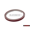 VW Originale Striscie Ornament.Per Paraurti Rosso - 1H0807243 3ZR