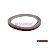 VW Originale Striscie Ornament.Per Paraurti Rosso - 1H0807243 3ZR